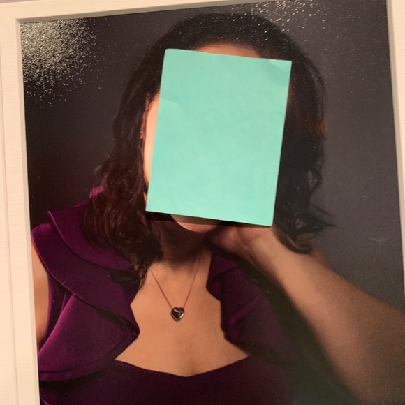 Shelly Segal Purple Ruched Gown - Picture 8 of 8